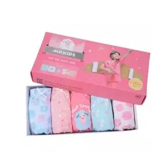 초등팬티 여자 팬티 초등여아 3~14세 5매입