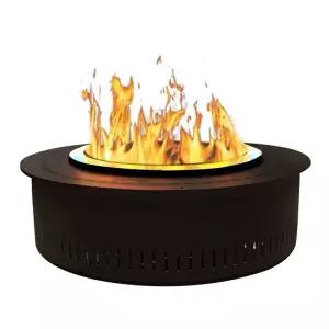 불꽃 가습기 벽난로 원형 미니 모닥불 장식 인테리어 감성 불멍 무드등 캠핑