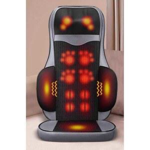 의자안마기 진동 사무실 시트 그레이 견인 안마의자 쿠션 전신 휴대용 어깨