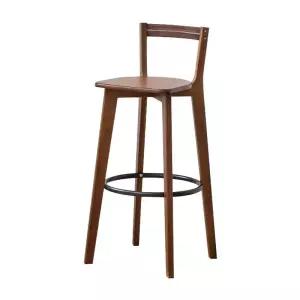 높은 바스툴 원목 카페 체어 라탄 홈바 고급 식탁 우드 인테리어 스탠드형