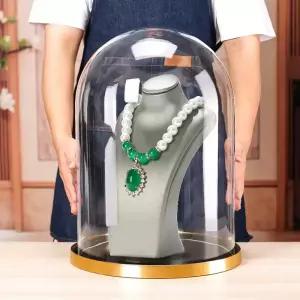 커버 기본 쥬얼리 케이스 코르크 피규어 유리 유리돔 투명