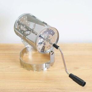 가정용로스팅기계 소형 회전식 커피로스팅기계 써는 휴대용 통돌이 간식 커피콩 머신