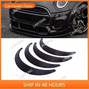 호환  자동차 휀더 플레어 머드가드 휠 커버 R53 R56 R58용 보호대 엑스트라 와이드 바디 키트 유연한 휠