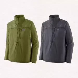 파타고니아 코리아 23410R5 멘즈 후디니 스태쉬 12 집 풀오버 SB 314908