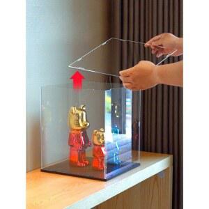 진열대 71043 유리 투명 조명 액자 보관함 피규어 호그와트성 가정용