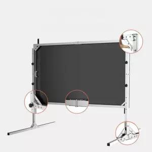 빔프로젝터스크린 대형 사무실 스크린빔 야외 액자형 전동