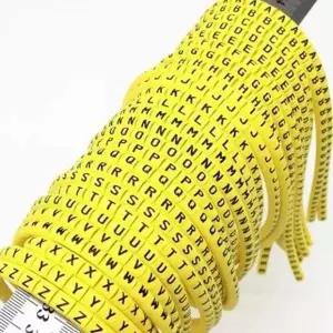 튜빙 터미널용 넘버링튜브 직경 넘버링 PVC 슬리브