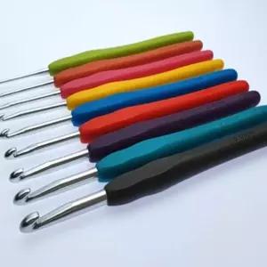 코바늘 9종 세트 목도리 수예용품 PVC손잡이