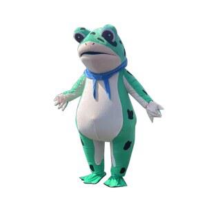 충성하는 개구리 캐릭터 1마리 150 귀여운 키링 녹색 인형탈 130 인형옷