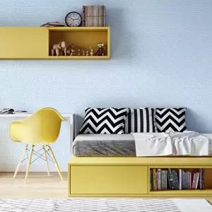 실크벽지 1mX2.5m 로제 딥블루/접착식 포인트 단열벽지 시트지 셀프시공 곰팡이방지 보온 결로