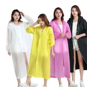 EVA남여공용 우비 레인코트 방수 캠핑 판초 비옷 우의