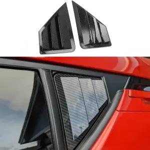 토요타 C-HR CHR 2018 2019 2020 2021 2022용 마이크로크 리어 사이드 윈도우 루버스 레이싱 스타일 글래스