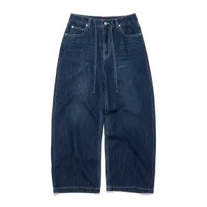 매장정품 LEE 우먼 썸머 오버사이즈드핏 텐셀 데님 팬츠 인디고 다크 LE2602IP77ID 235033