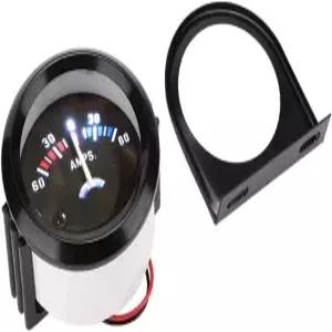 모디피카톤용 자동차 전류계 2인치 52mm 전압계 60-0-60A AMP 게이지