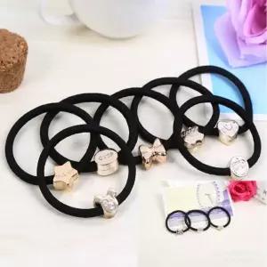 스테디 베이직 머리끈 기본 사계절 고탄력 헤어타이 끈