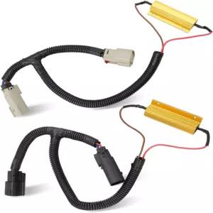 시에라 LTZ 2016-2018/ 실버라도 데날리 RAM 2500/3500 2019 LED 테일라이트 변환 어댑터 배선 커넥터용