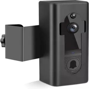 초인종 홀더 링/블링크/EKEN/윗/PASO/턱 초인종과 호환되는 노 드릴 방지 비디오 마운트 주택 아파트