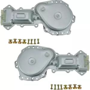 TRQ 운전석 및 조수석 측 12 치아 창 모터 세트 1980-1987 뷰익 일렉트라 르사브르 리비에라 80-97