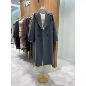 [ZOOC](하남점)핸드메이드 벨티드 더블코트 Z254MSG157