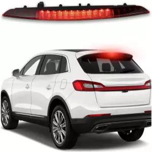 2017년 링컨 MKX 2016을 위한 울트라헬스 LED 3차 브레이크 라이트 조립 키트 레드 루프 센터 하이 마운트