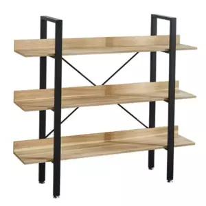 선반장 더크린 프로도 서재책장 3단 블랙