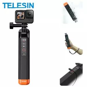 [호환] TELESIN 방수 셀카 스틱 부력 바 핸드 스트랩 무선 원격 제어 Gopro Hero 8 9 10 11 12