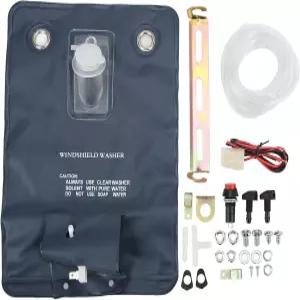 12V 유니버설 윈드실드 워셔 펌프 백 키트 펌프가 있는 저장고 제트 버튼 스위치가 워셔액 클래식 자동차용