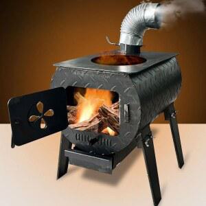 거꾸로타는 난로 리버스 타옵션 펠렛 도어 펠릿 패턴없음 50cm 50X35 주물난로 텐트