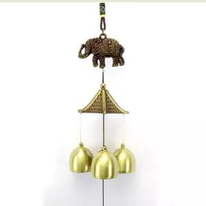 코끼리 문종 도어벨 현관문 출입문 바람 풍령