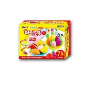 어린이 장난감 후르츠 만들기 컬러 점토 미술 놀이