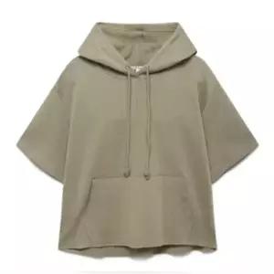 [롯데백화점]나이스클랍 로고 반팔 후드티N252PWT543