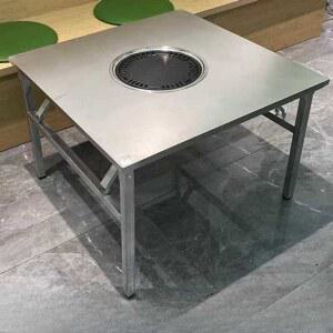 업소용 고기 테이블 불판 스테인리스 불판테이블 식당