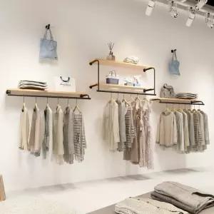 벽 선반 행거 옷걸이 진열대 디스플레이 드레스룸 옷가게 형 매장 랙 의류