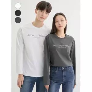 게스 ON 유니 그래픽 긴팔티 NP3KE400