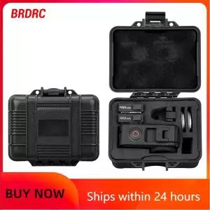 [호환] BRDRC  Action 5 Pro/Osmo 4/3 액세서리 용 하드 케이스 방수 상자 휴대용 운반 보관 보호 가방