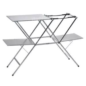 조리대 주방 스탠드 키친 종이 랙 홀더 타월 선반 보관 스테인리스 정리함