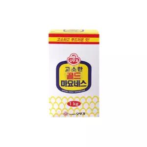 1Kg 도매마요네즈 고소한 마요네즈 식당용 음식점용 오뚜기 골드 식자재유통 식자재 업소용