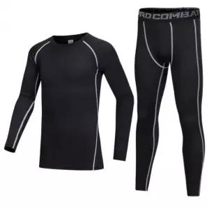 기모 트레이닝 상하의 남자 스포츠웨어 겨울 레깅스 크로스핏타이즈 헬스타이즈