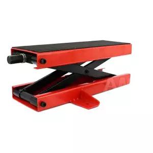 오토바이리프트 작업대 유압 수리 프레임 공압 레드모델