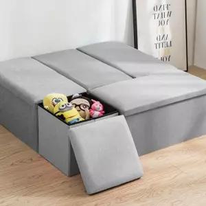 수납 화장대 스툴 보조의자 접이식 간이의자 박스