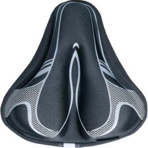 여성 및 남성용 브레이스업 젤 자전거 시트 커버 두꺼운 실리콘 스펀지가 추가된 패딩 쿠션 미끄럼 방지