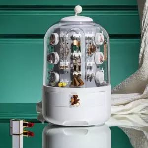 대용량 귀걸이 목걸이 수납 케이스 액세서리 정리함 쥬얼리 보석함