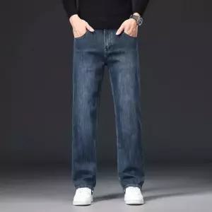 남성용 팬츠 청 추동 면린넨 아이템 긴 트렌디 기모 트렌드 스판 도톰 보온 신탕 HT4