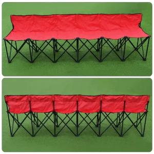 축구팀 의자 접이식 대기용 행사 단체 다인용 선수