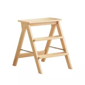 원목 스텝스툴 설거지 홈바 계단식 스툴 사다리의자 높은