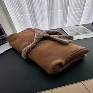 추동 코트 털 두꺼운 일체형 세무 여성패션 퍼 모피 DL4