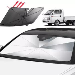 포터2 블랙박스형 링타입 우산형 햇빛가리개