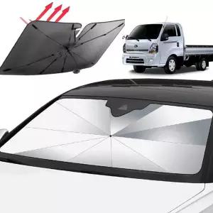 봉고3 우산형 링타입 블랙박스형 햇빛가리개