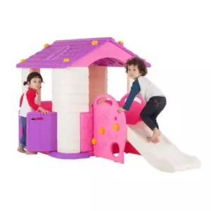 미끄럼틀 바이올렛 하우스3 집 유아공간놀이 어린이집 플레이하우스 유치원