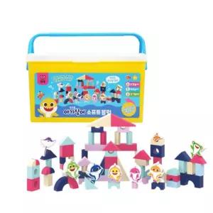 부드러운 블록 안전한 유아소프트블록 블록쌓기 감각발달 블록만들기 조립